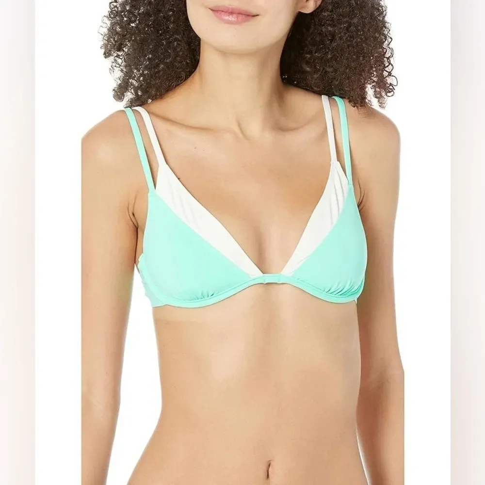 L*Space Bikini Set Fused Zendaya Top & Wilder Bottom Size Large Bathing Suit